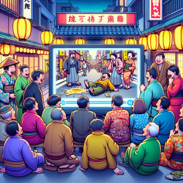 日本吃屎：日本吃屎的搞笑短片，短视频记录奇葩文化幽默一面！