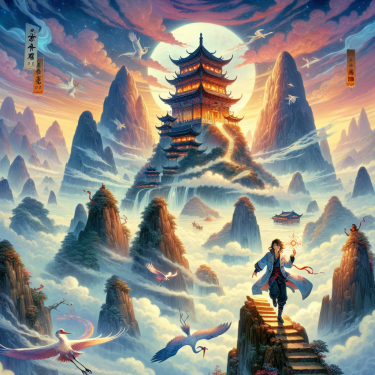 蓬莱山千真万确四点全落：蓬莱山千真万确，短视频追仙侠动画浪漫冒险！